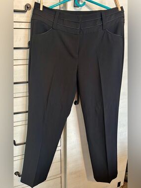 Larry Levine Black Dress Pants for Women